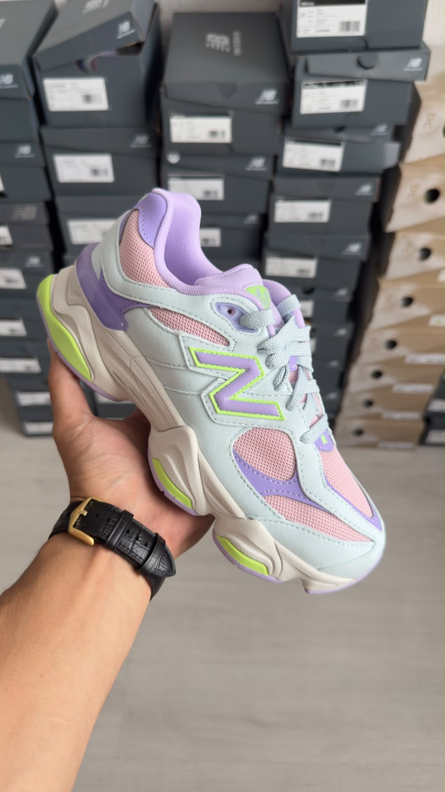 New Balance 9060 Lace (GS) "Lilac Glo"