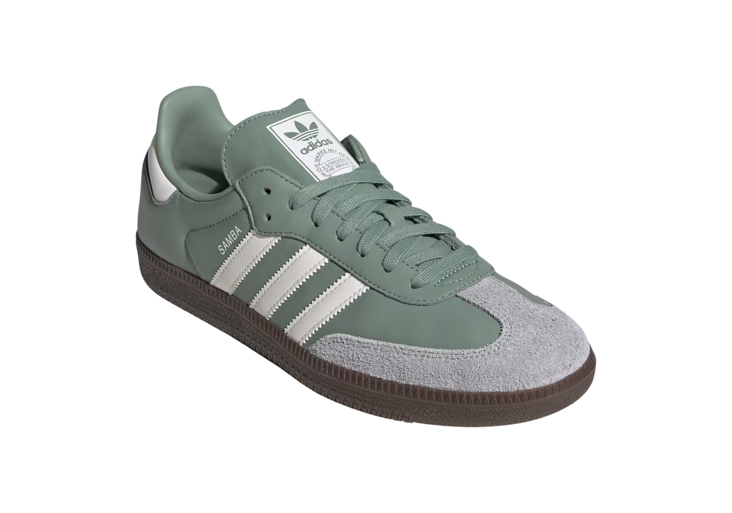 Samba OG "Silver Green Gum"