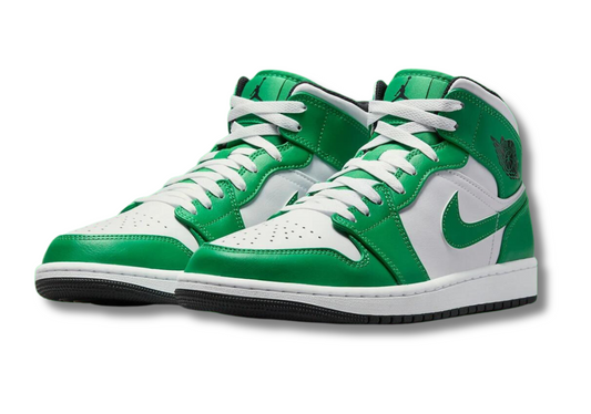 Air Jordan 1 Mid Lucky Green