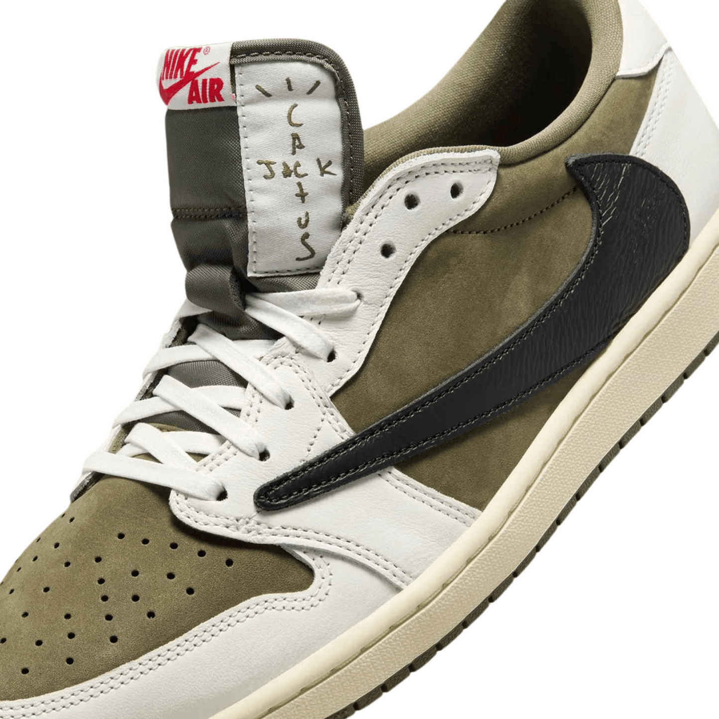 Air Jordan 1 Low x Travis Scott "Reverse Olive"