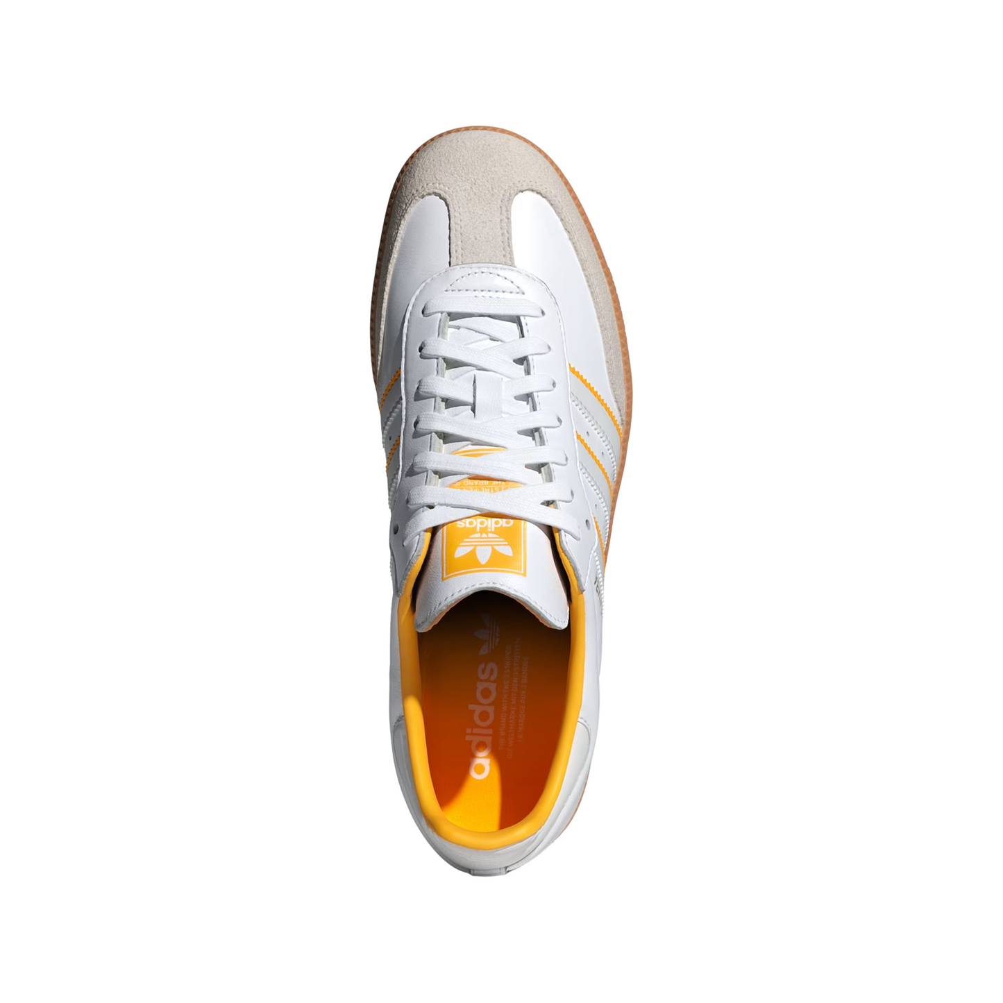 adidas Samba OG "Crystal White & Crew Yellow"