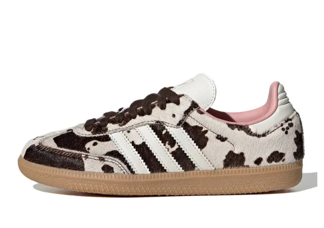 adidas samba cow print
