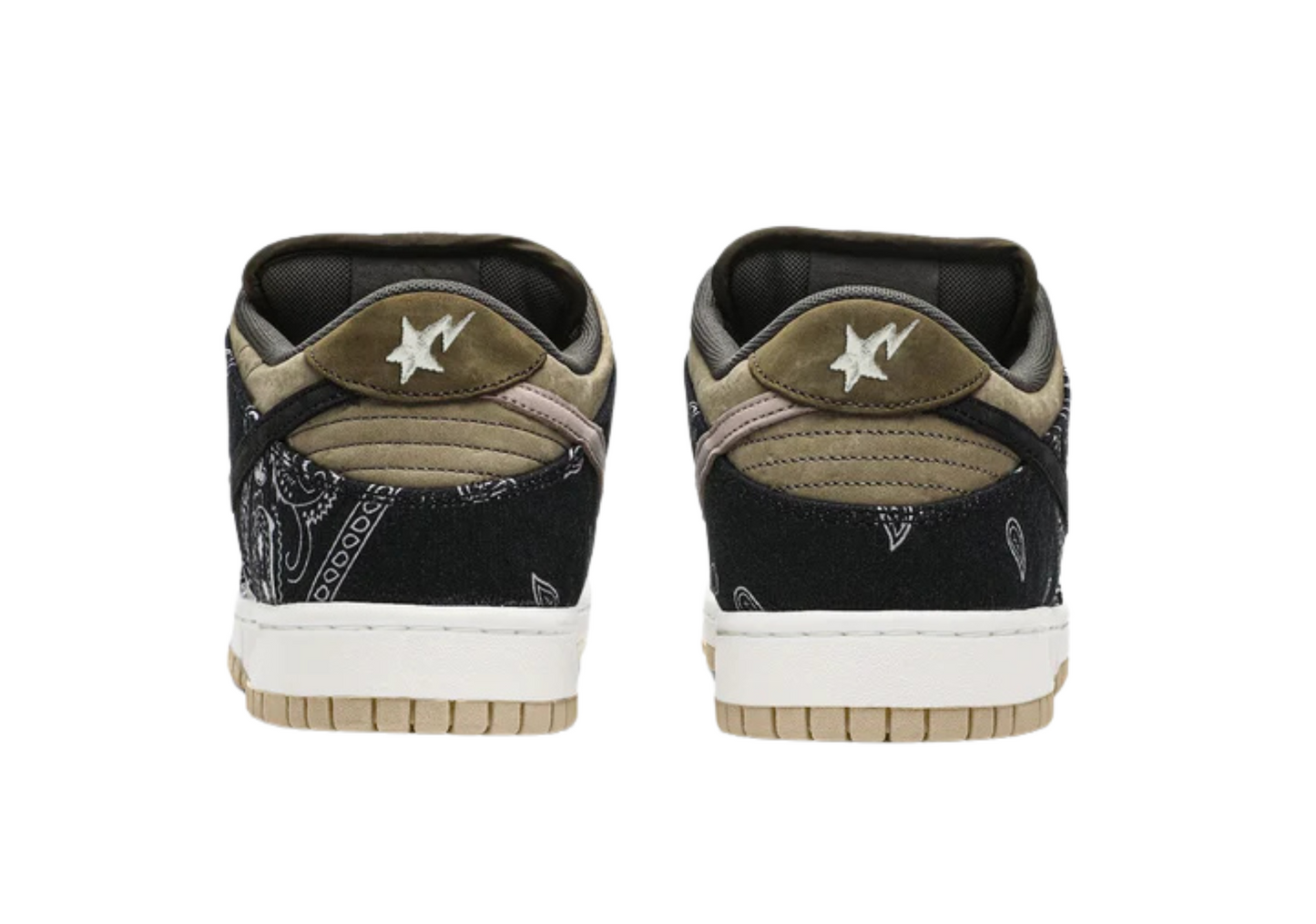 Indigo Studios Dunk Low BapeSta Paisley