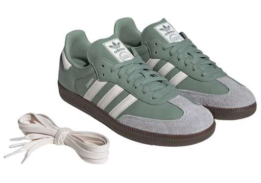 Samba OG "Silver Green Gum"