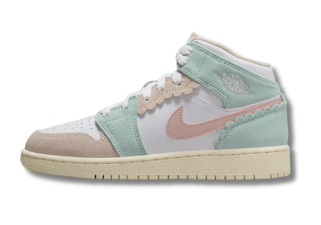 Jordan 1 Mid SE Pink Oxford