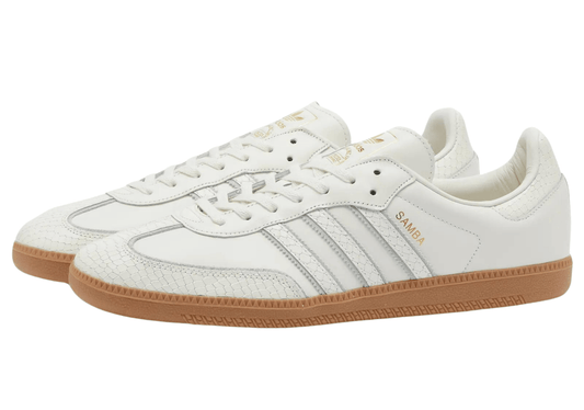 adidas Samba Core "White Snakeskin" - exclusive sneakers mx