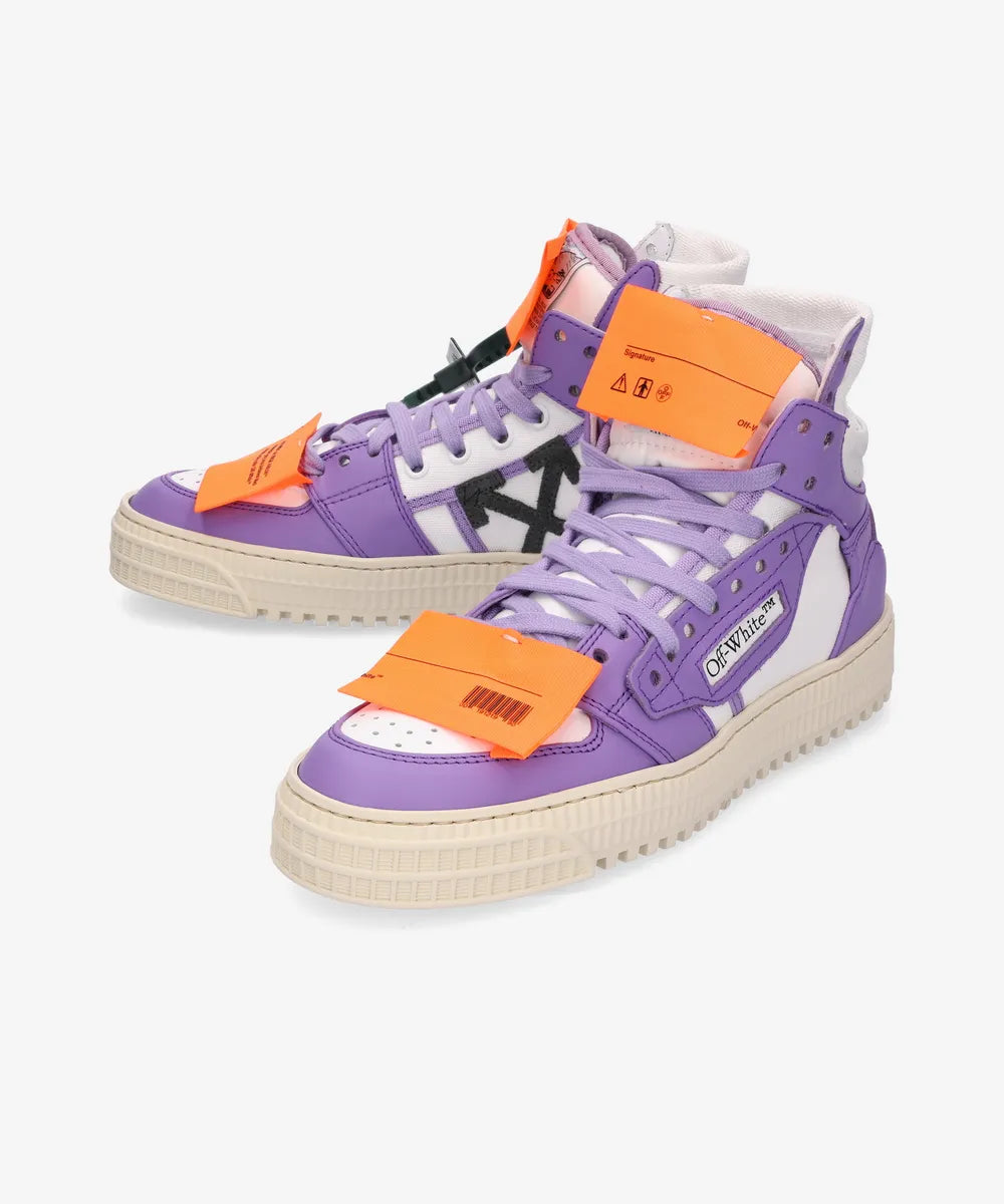 Off-White Pink Off Court 3.0 High-Top White / Purple (Women's)