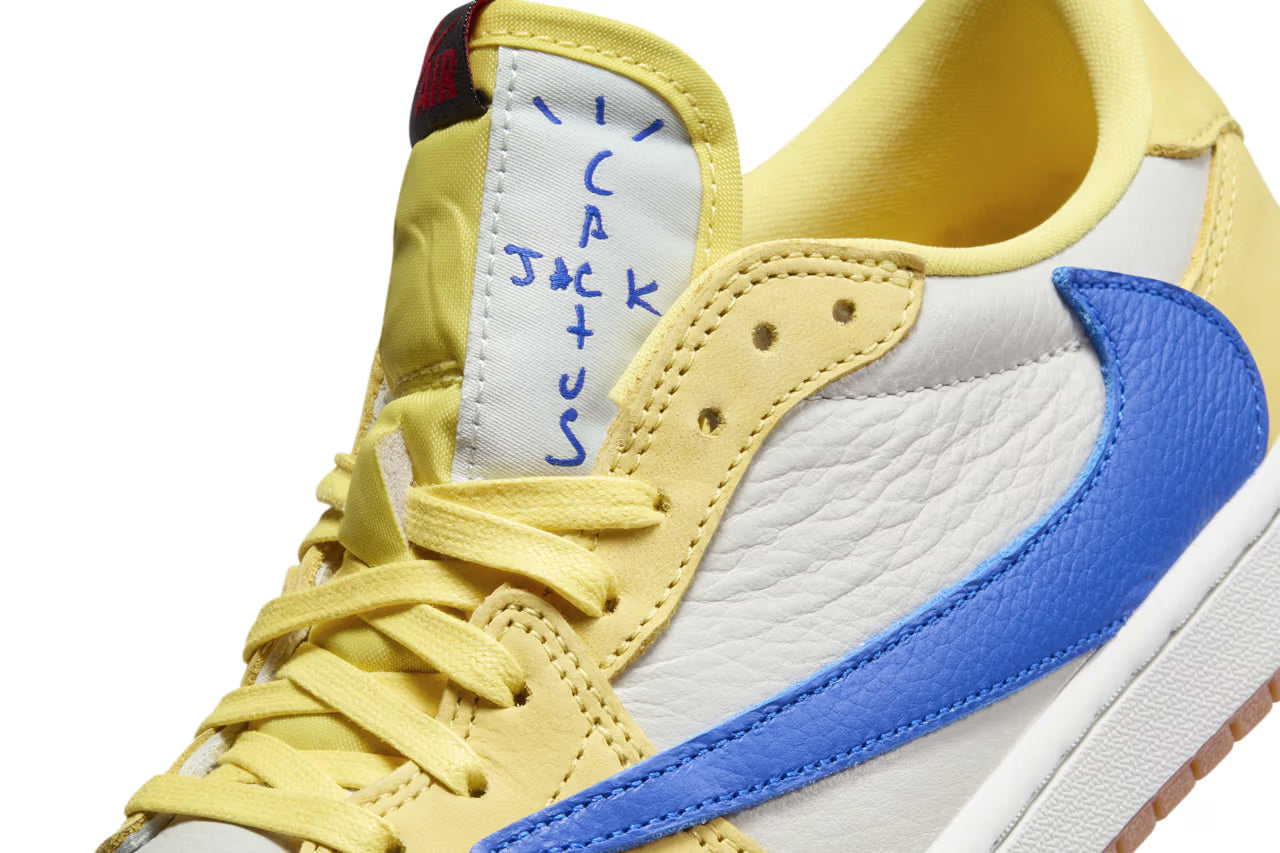 Travis Scott x Air Jordan 1 Low OG "Canary"