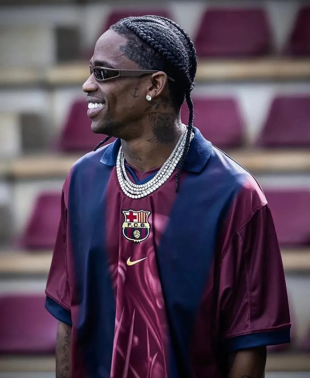 Travis Scott x Nike x FC Barcelona Retro 2000/01 Home Skeleton