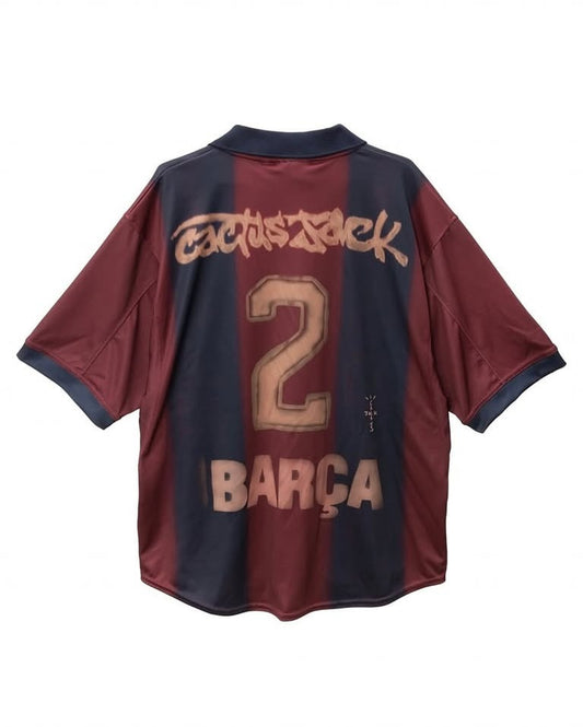 Travis Scott x Nike x FC Barcelona Retro 2000/01 Home Skeleton