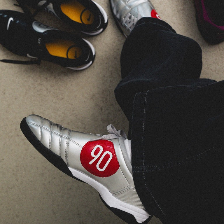 Nike Total 90 III 'Metallic Silver Black'