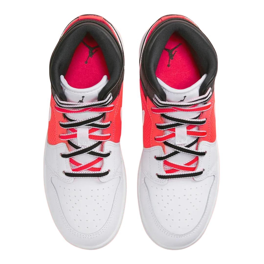 Air Jordan 1 Mid SE "White Black Infrared"