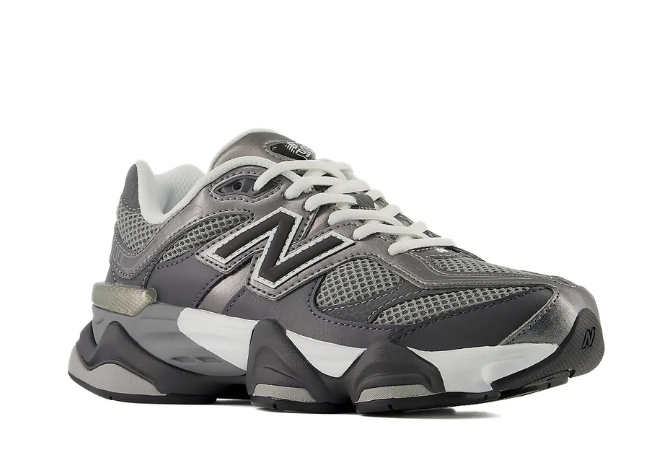 New Balance 9060 Lace (GS) "Magnet Faded Black"