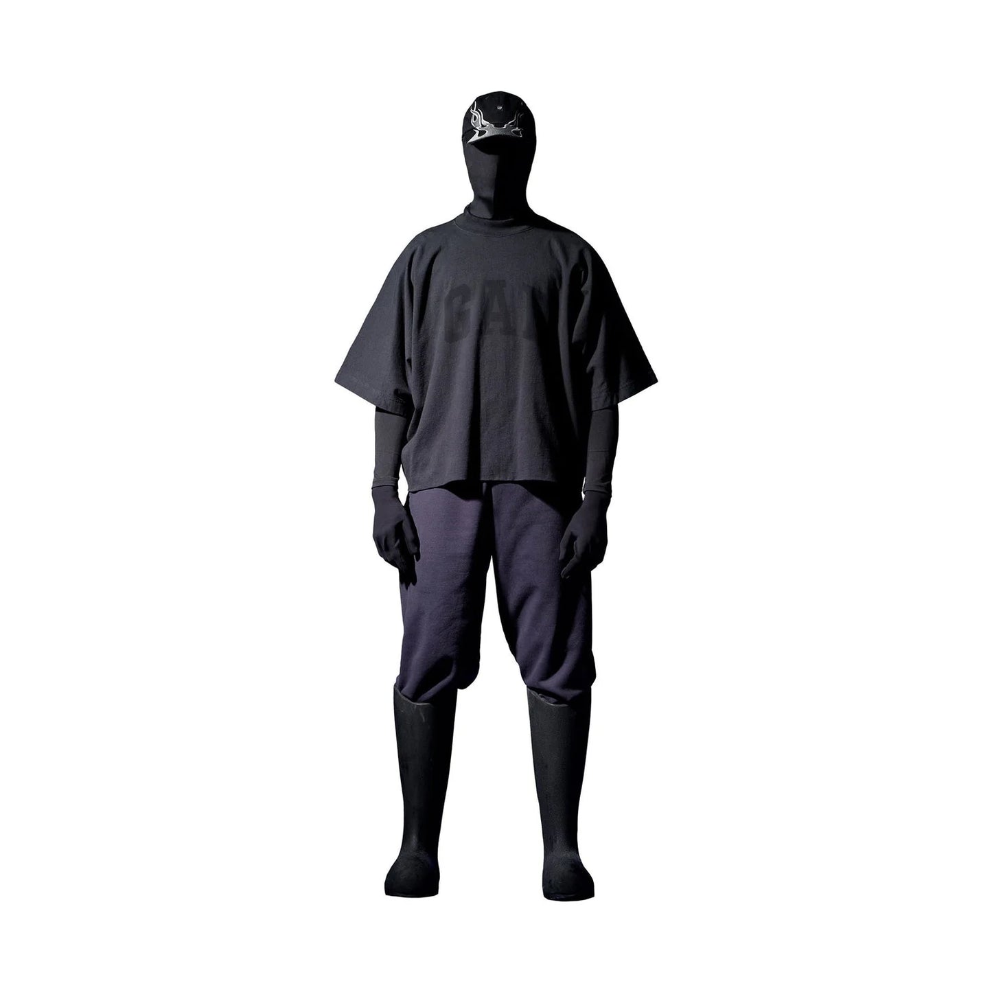 YEEZY X GAP - DOVE NO SEAM TEE - BLACK