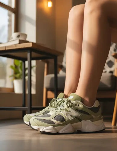 New Balance 9060 Lace (GS) "Garter Snake / White"