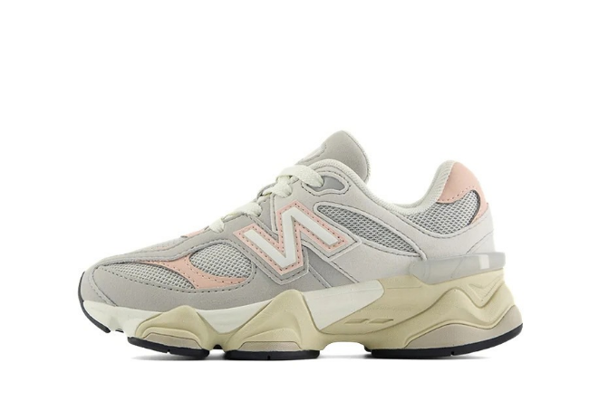 New Balance 9060 Lace (PS) "Grey Matter Pink Haze"