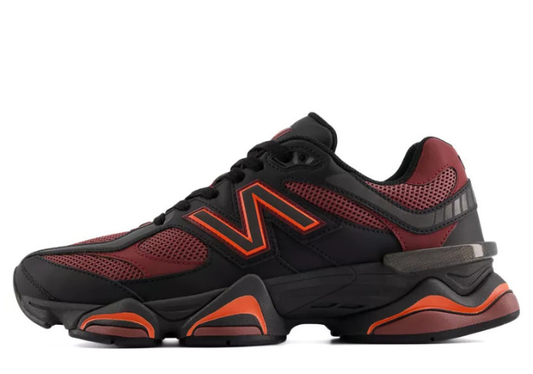 New Balance 9060 "Black Washed Burgundy"