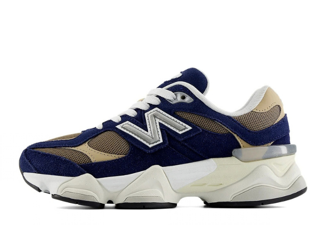 New Balance 9060 Lace (GS) "Navy Mushroom"