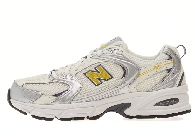New Balance 530 "Silver Metallic Sea Salt Apollo Gold"