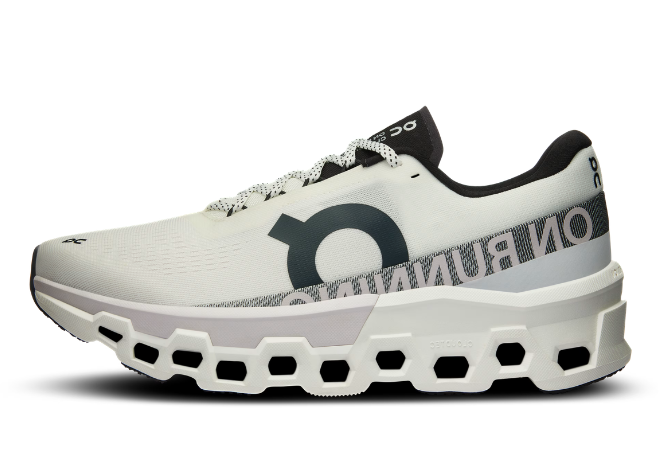 On Cloudmonster 2 "White Frost"