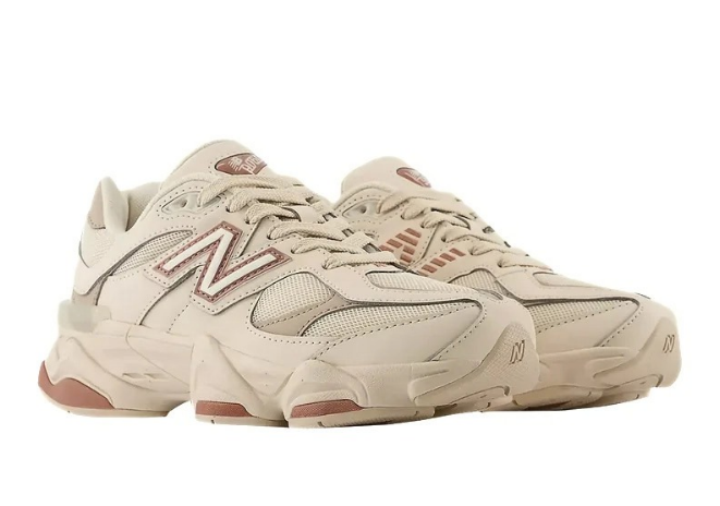 New Balance 9060 Lace (GS) "Bone / Sparrow"