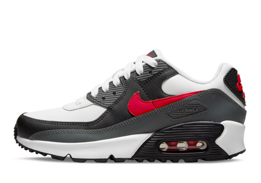 Nike Air Max 90 Leather 'Iron Grey University Red'