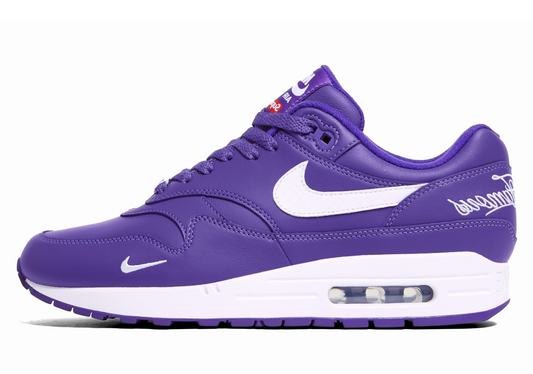 Nike x Supreme Air Max 1 '87 Varsity Purple