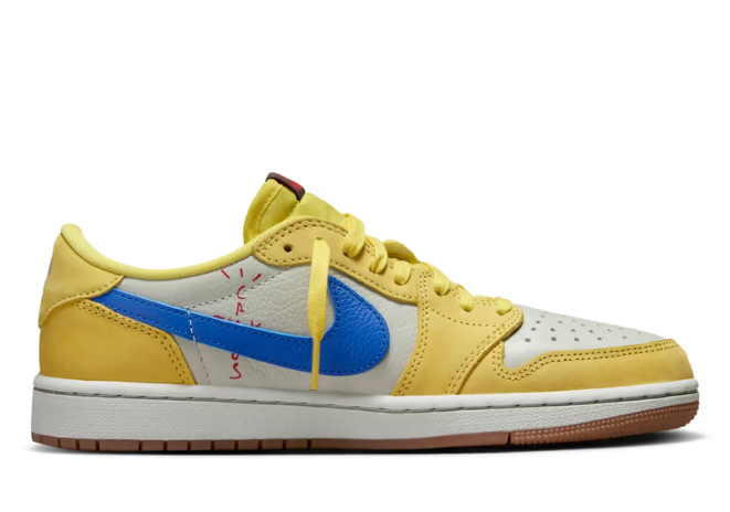 Travis Scott x Air Jordan 1 Low OG "Canary"