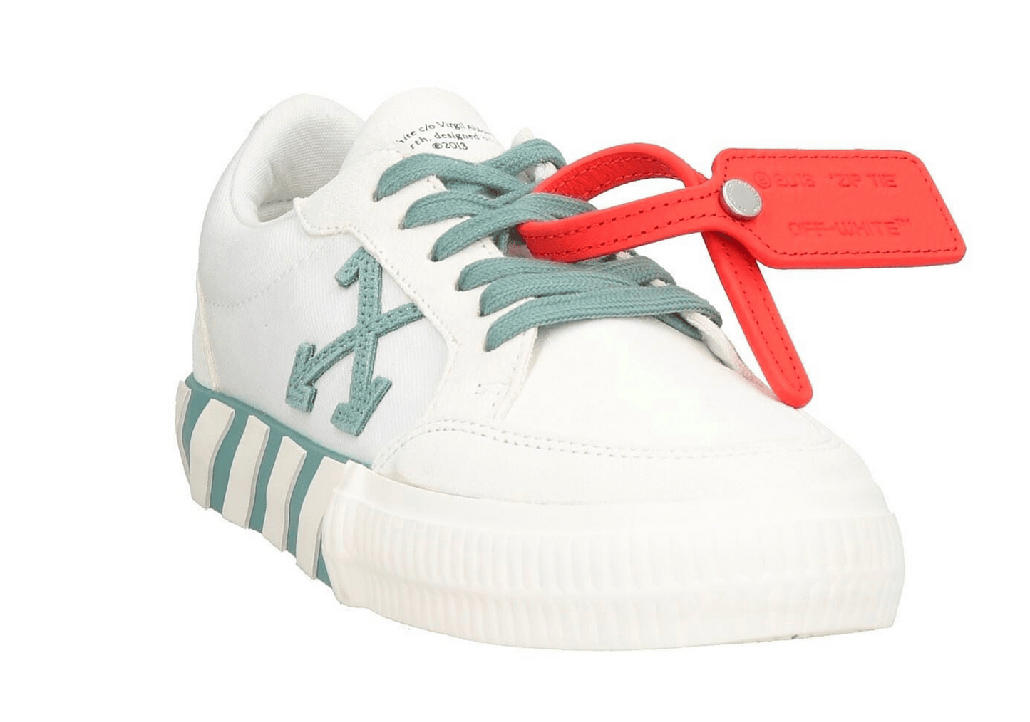OFF-WHITE Vulcanized Low White Green (Women's)