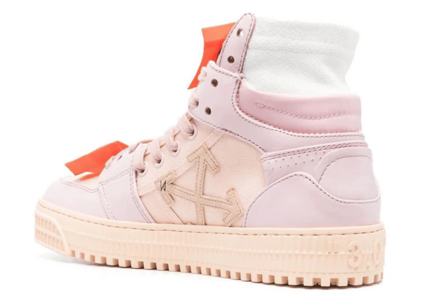 Off-White Pink Off Court 3.0 High-Top (Women's)