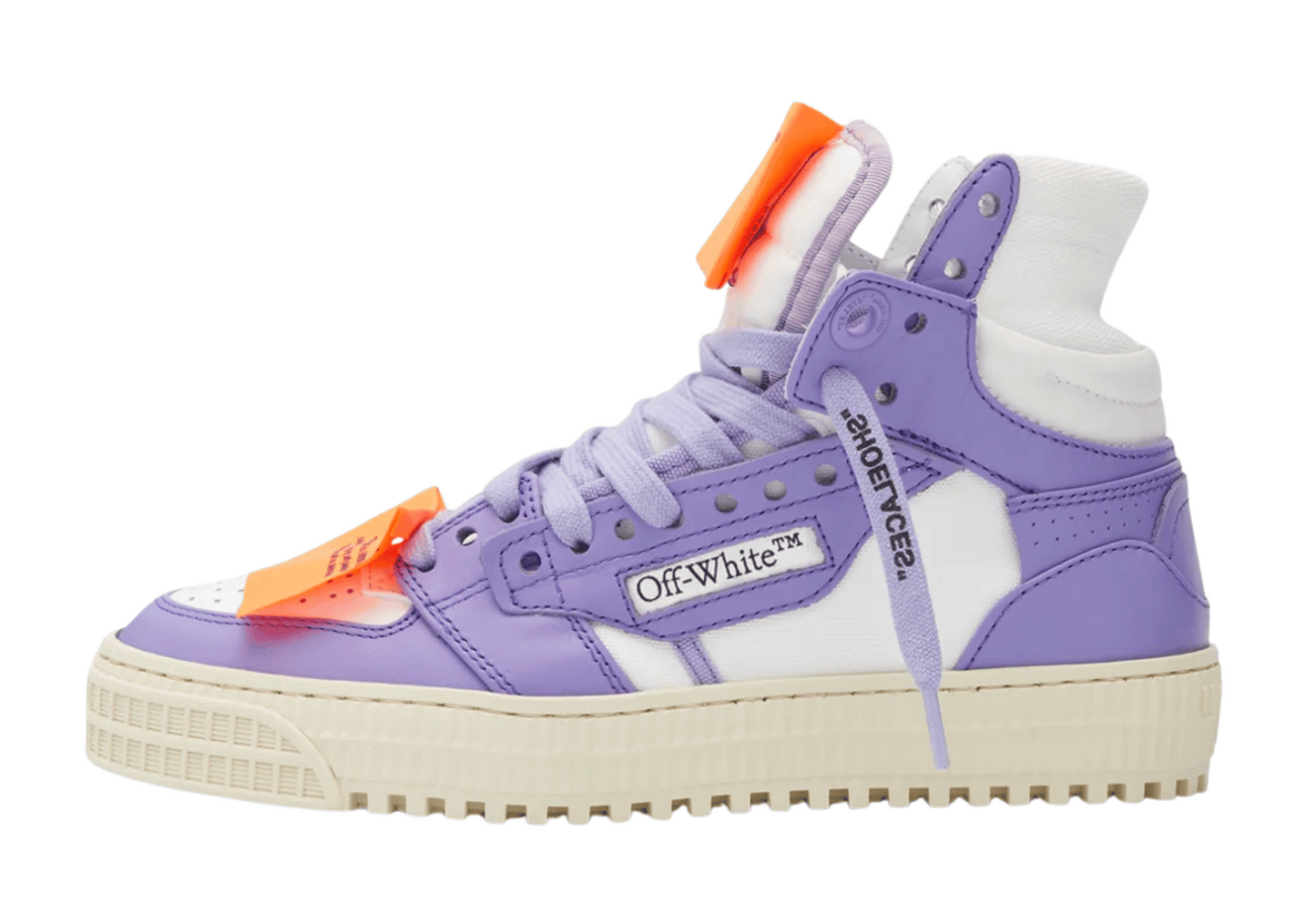 Off-White Pink Off Court 3.0 High-Top White / Purple (Women's)