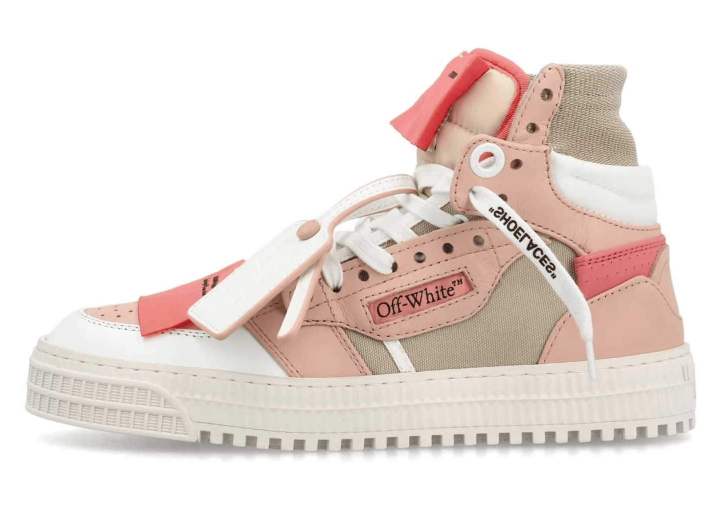 OFF-WHITE Off Court 3.0 Calf Leather Pink Beige (Women's)