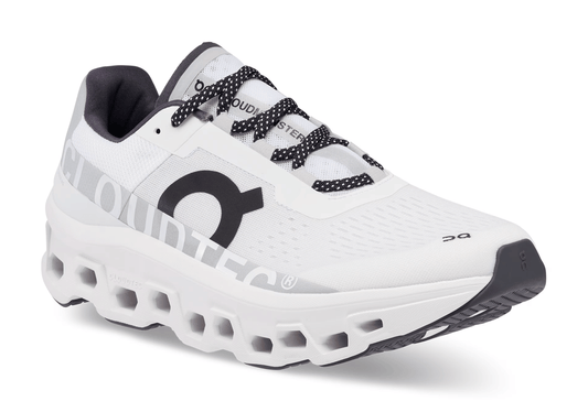 On Cloudmonster "All White" SIN CAJA