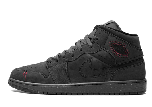 Air Jordan 1 Mid SE Craft 'Dark Smoke Red' SIN CAJA