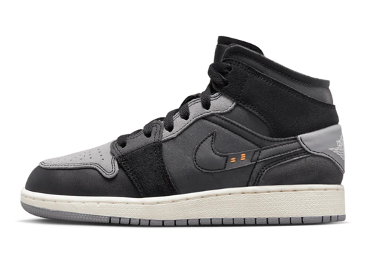 Air Jordan 1 Mid SE Craft Inside Out - Black SIN CAJA