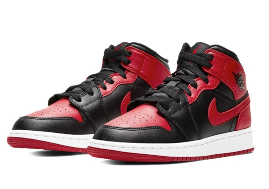 Jordan 1 Mid GS 'Banned' SIN CAJA