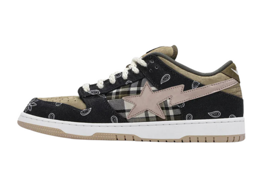 Indigo Studios Dunk Low BapeSta Paisley
