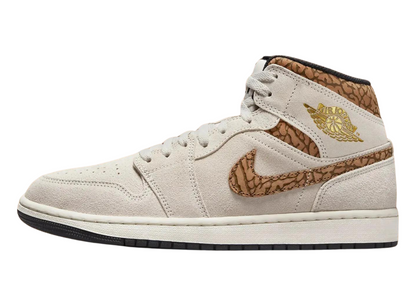 Air Jordan 1 Mid SE "Brown Elephant"