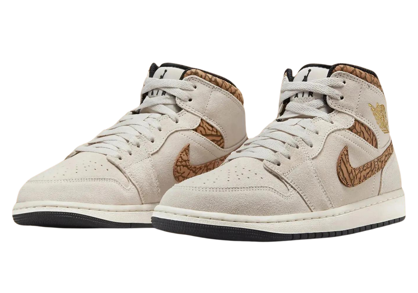 Air Jordan 1 Mid SE "Brown Elephant"