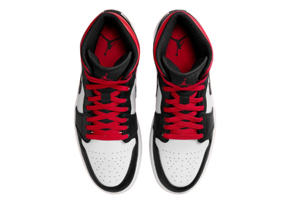 Air Jordan 1 Mid "Gym Red & Black Toe"