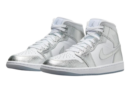 Air Jordan 1 Mid SE “Metallic Silver” (W)