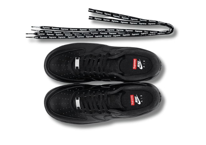 Air Force 1 Black x Supreme - exclusive sneakers mx