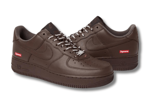 Air Force 1 Supreme Baroque Brown - exclusive sneakers mx