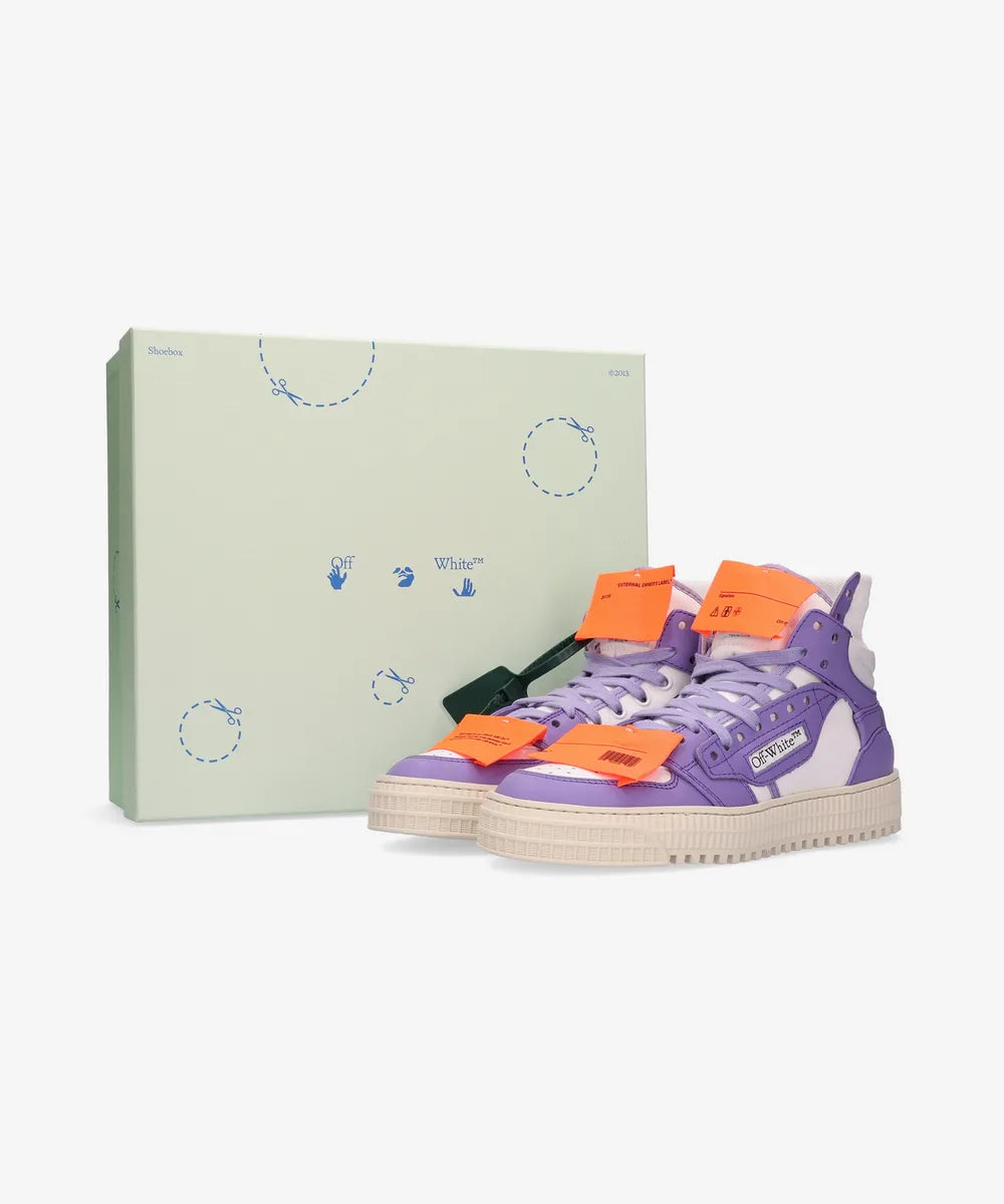 Off-White Pink Off Court 3.0 High-Top White / Purple (Women's)