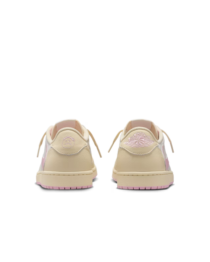 Air Jordan 1 Low x Travis Scott Muslin and Shy Pink