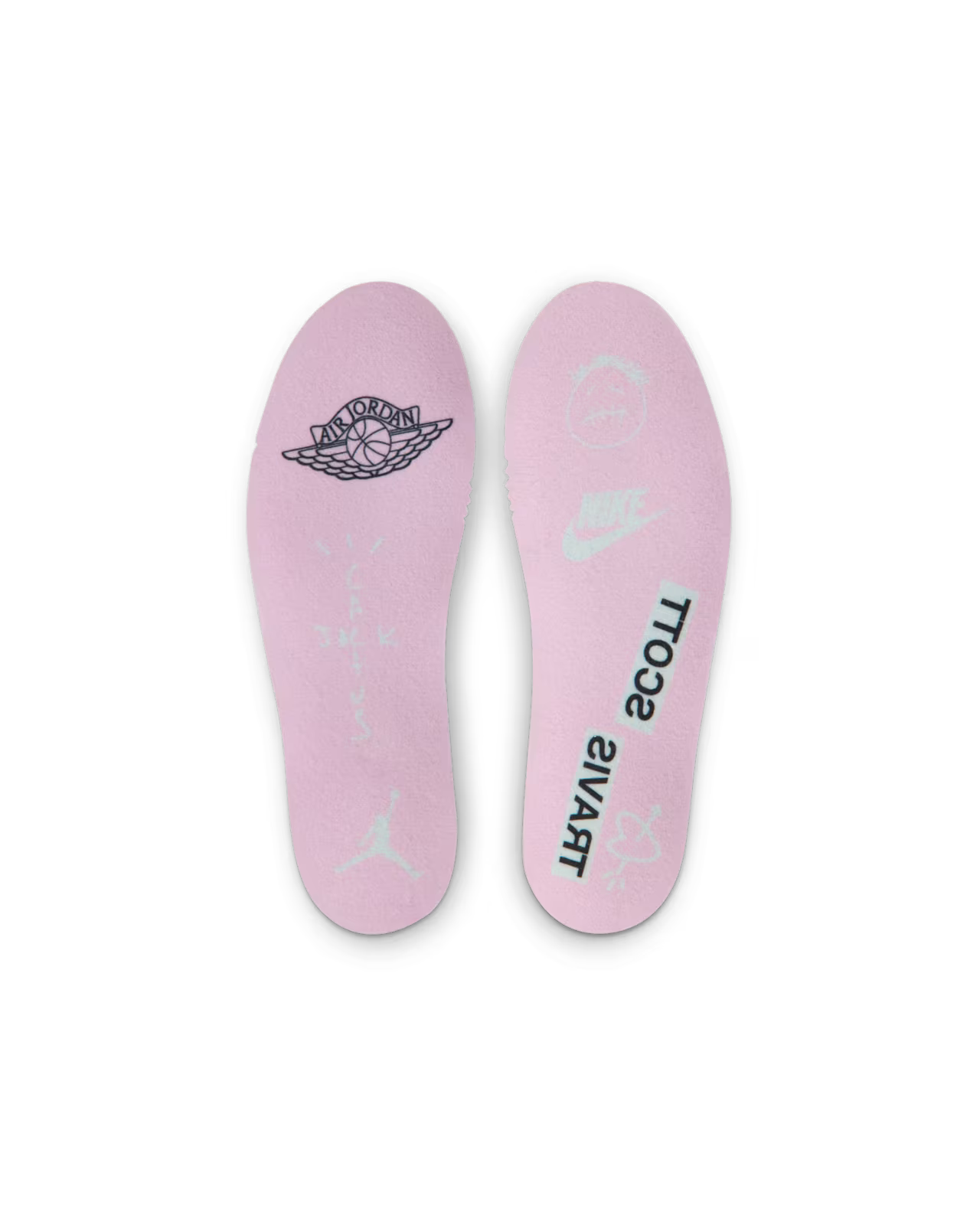 Air Jordan 1 Low x Travis Scott Muslin and Shy Pink