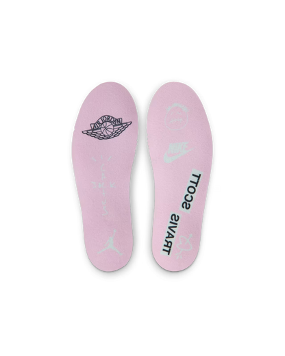 Air Jordan 1 Low x Travis Scott Muslin and Shy Pink